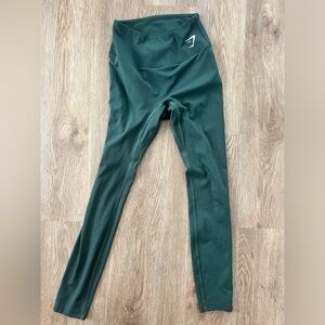 Gymshark size S Forrest green workout leggings